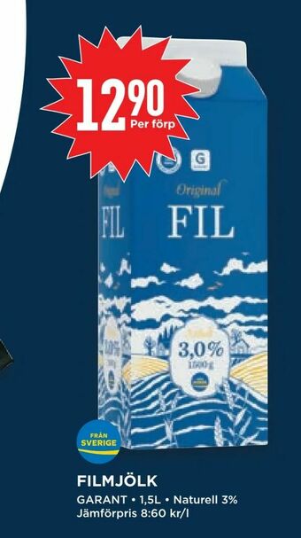 Willys Filmjölk erbjuda
