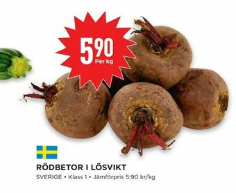 Willys Rödbetor i lösvikt erbjuda