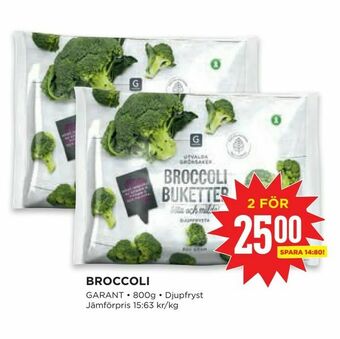 Willys Broccoli erbjuda