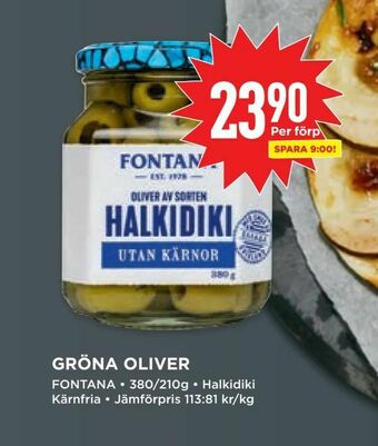 Willys Gröna oliver erbjuda