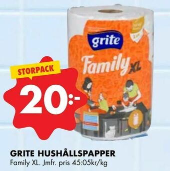 ÖoB Grite hushållspapper erbjuda