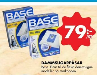 ÖoB Dammsugarpåsar erbjuda