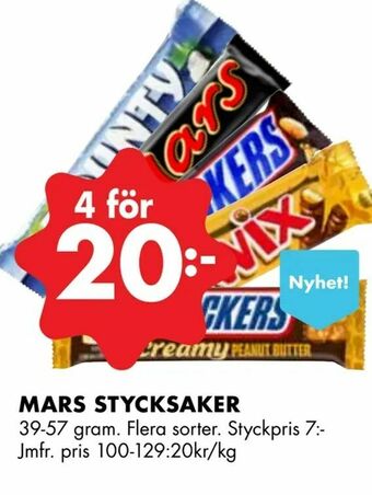 ÖoB Mars stycksaker erbjuda