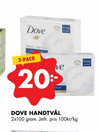ÖoB Dove handtvål erbjuda