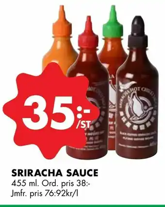 Sriracha sauce
