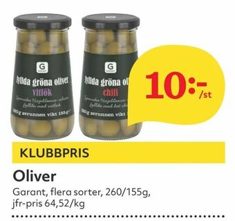 Hemköp Oliver erbjuda