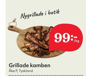 Hemköp Grillade kamben erbjuda