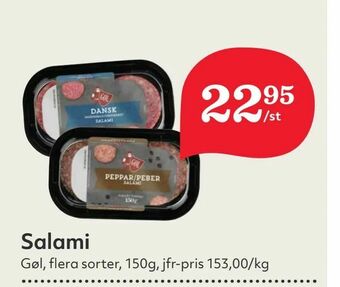 Hemköp Salami erbjuda
