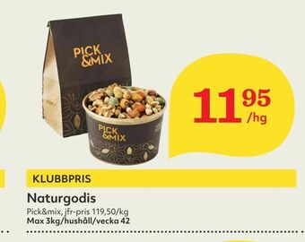 Hemköp Naturgodis erbjuda