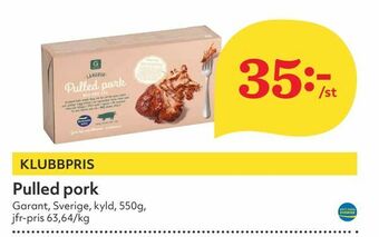 Hemköp Pulled pork erbjuda