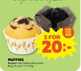 Stora Coop Muffins erbjuda