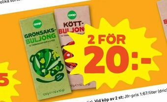 Stora Coop Buljong erbjuda