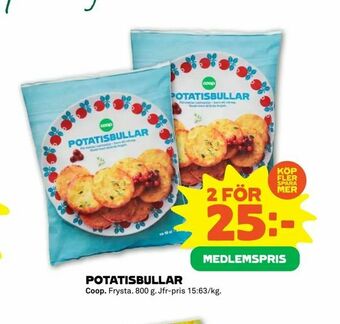 Stora Coop Potatisbullar erbjuda