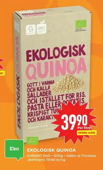 Ekologisk quinoa