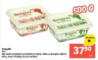 Coop Extra Bregott erbjuda