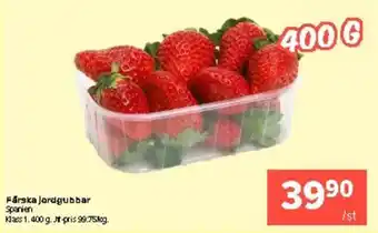 Coop Extra Fårska Jordgubbar erbjuda