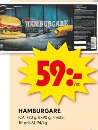 ICA Supermarket HAMBURGARE erbjuda