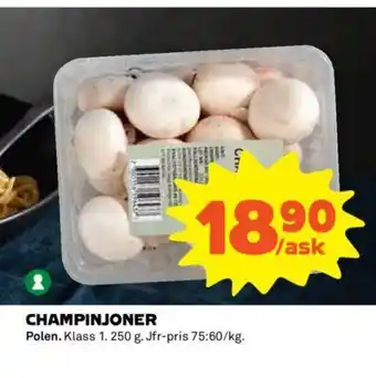 Coop CHAMPINJONER erbjuda