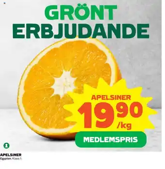 Coop APELSINER erbjuda