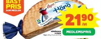 Coop HÖNÖKAKA 4-PACK erbjuda