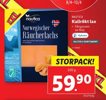 Lidl Kallrökt lax erbjuda