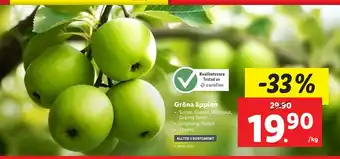Lidl Gröna äpplen erbjuda