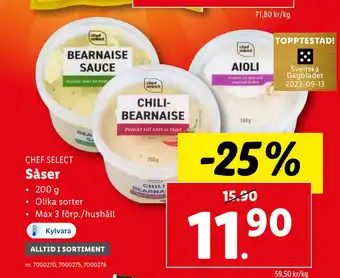 Lidl Såser erbjuda