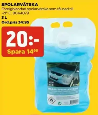 Spolarvätska 3l