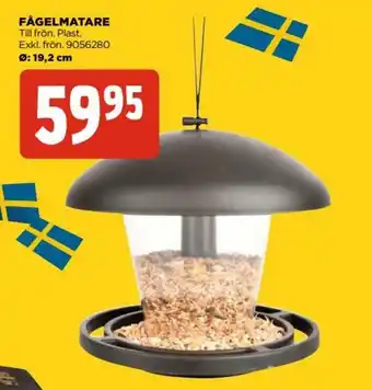 Fågelmatare Ø: 19,2cm