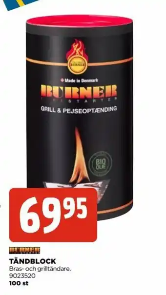 Jem&Fix Tändblock 100st erbjuda