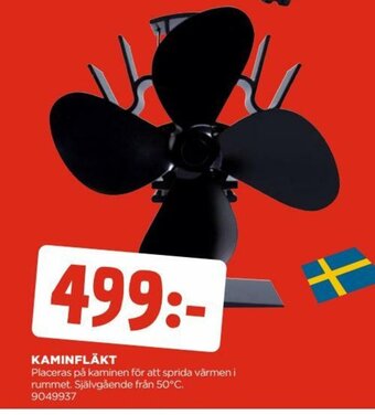 Jem&Fix Kaminfläkt erbjuda