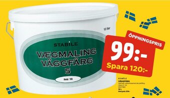 Jem&Fix Stabile Väggfärg 10l erbjuda