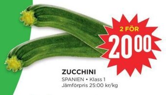 Willys Zucchini erbjuda