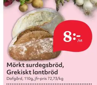 Dafgårds butiksbakat matbröd