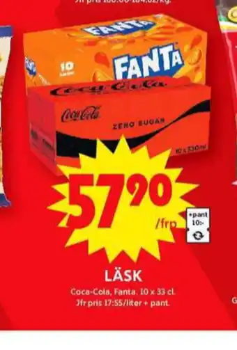 Coca cola läskedryck