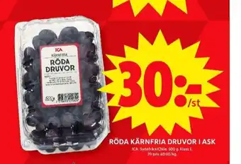 ICA Maxi Ica vindruvor erbjuda