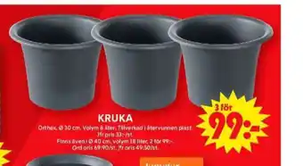 ICA Maxi Orthex krukor erbjuda