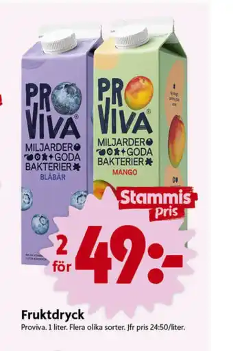 ICA Nära Proviva fruktdryck erbjuda