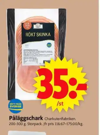 ICA Supermarket Charkuterifabriken skinka erbjuda