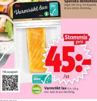 ICA Supermarket Ica lax erbjuda