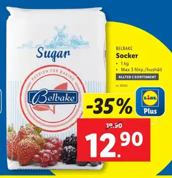 Belbake strösocker