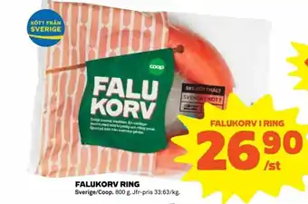 Coop Falukorv Ring 800g