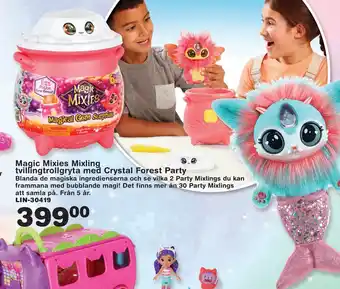 Lekextra Magic Mixies Mixling tvillingtrollgryta med Crystal Forest Party erbjuda