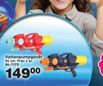 Lekextra Vattenpumpgevär erbjuda