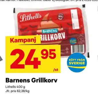 City Gross Barnens Grillkorv erbjuda