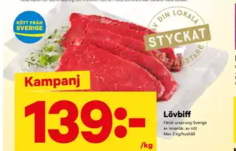 Lövbiff