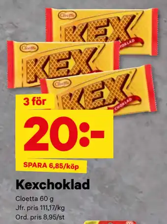 City Gross Kexchoklad erbjuda