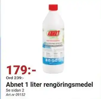 Erlandsons Brygga Abnet 1 liter rengöringsmedel erbjuda
