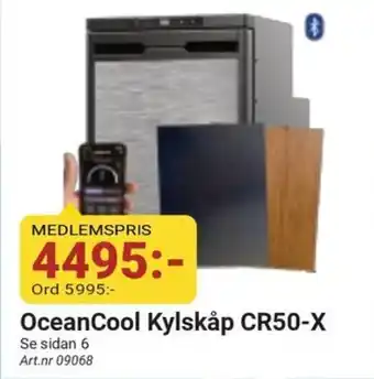 Erlandsons Brygga OceanCool Kylskåp CR50-X erbjuda