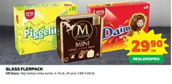 Coop GB Glace Glass Flerpack 4-15st erbjuda
